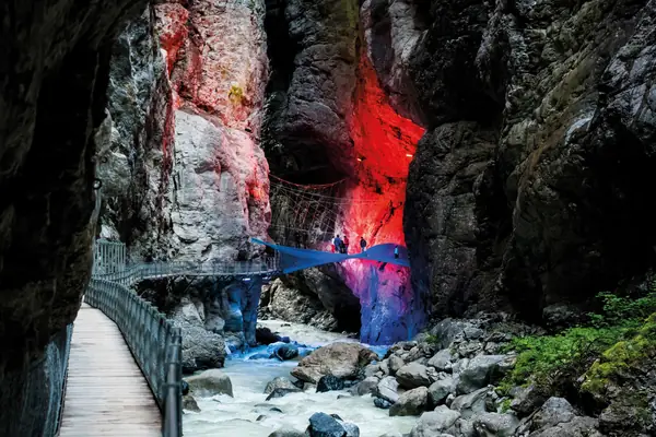Paseo por el Glacier Canyon, Grindelwald